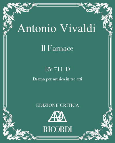 Il Farnace, RV 711-D — Antonio Vivaldi
