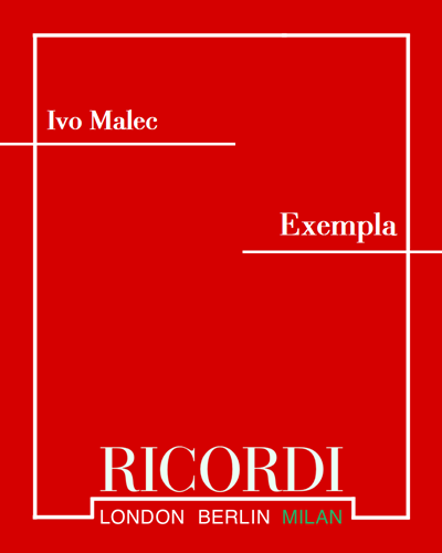 Exempla — Ivo Malec