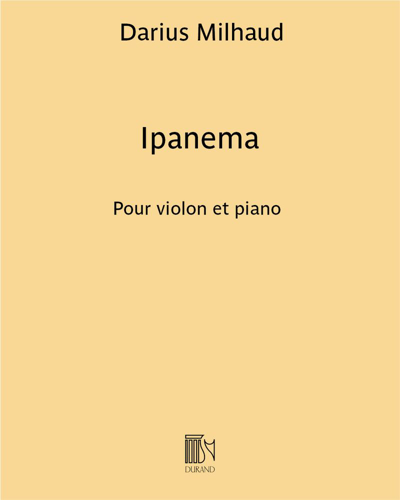 Ipanema (from 'Saudades do Brazil') — Darius Milhaud