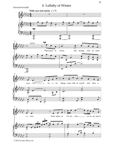Lullaby of Winter — 佚名