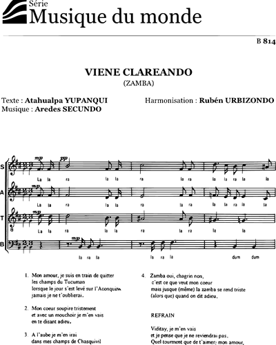 Viene clareando — Aredes Secundo