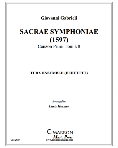 Sacrae Symphoniae — 乔万尼·加布里埃利