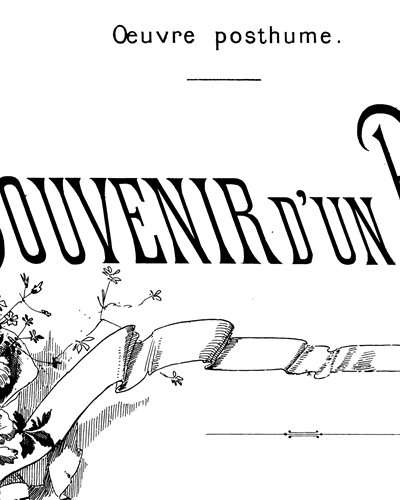Souvenir D'un Bal No. 4 — 古诺