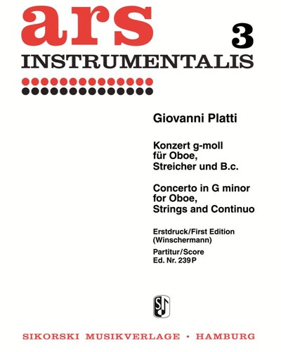 Concerto in G minor — Giovanni Benedetto Platti