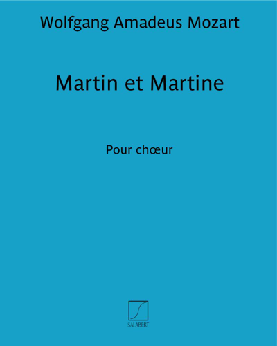 Martin et Martine (from 'Fifty-eight Canons') — 莫扎特