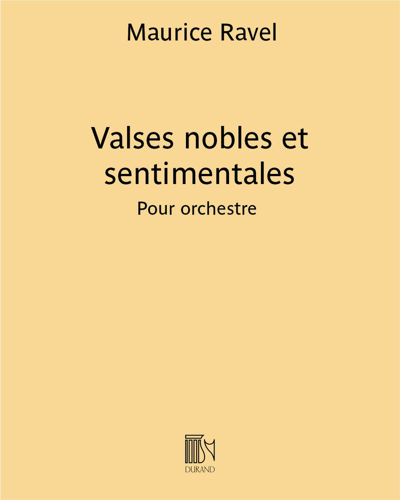 Valses nobles et sentimentales — 拉威尔