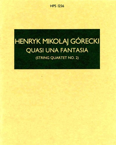 String Quartet No. 1, 'Quasi una fantasia', op. 64 — 戈雷茨基