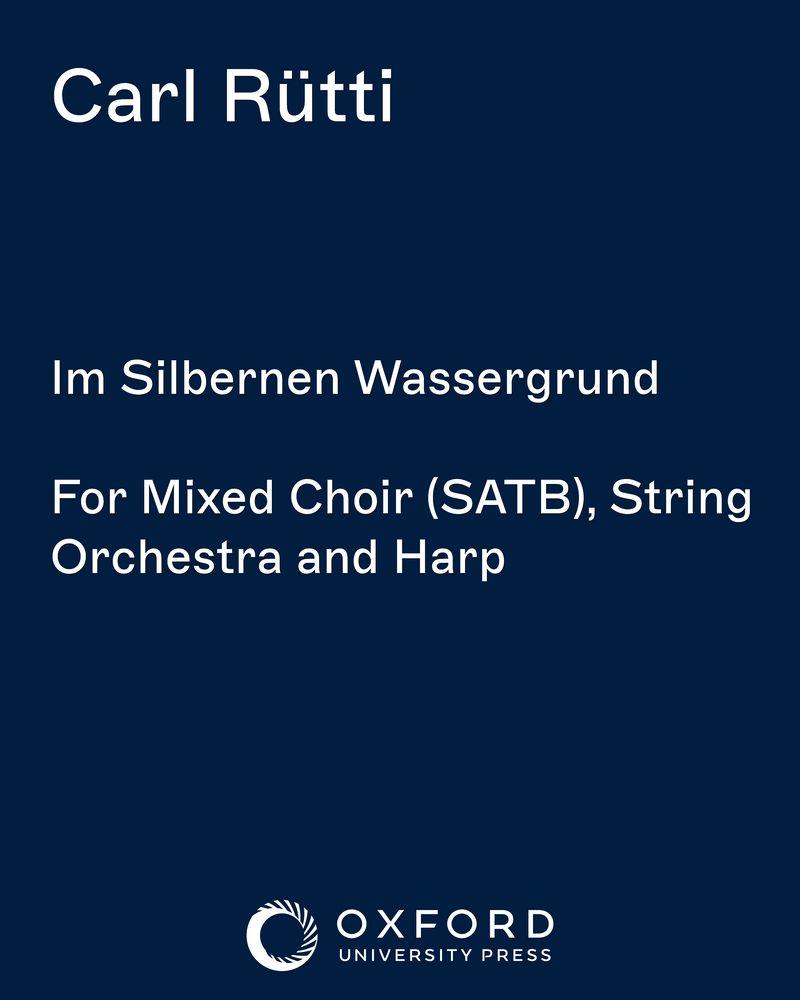 Im Silbernen Wassergrund — Carl Rütti