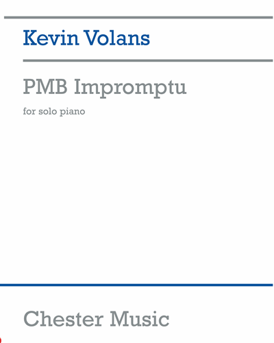 PMB Impromptu for Piano — Kevin Volans