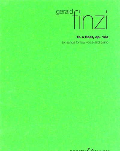 To a Poet, op. 13a — 杰拉尔德·芬齐