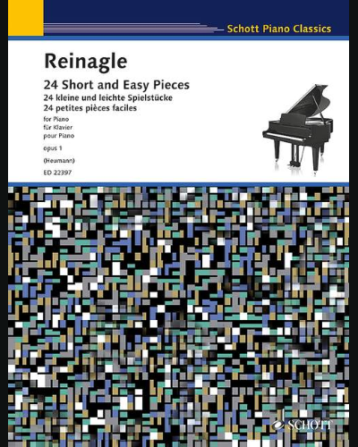 24 Short and Easy Pieces — Alexander Reinagle