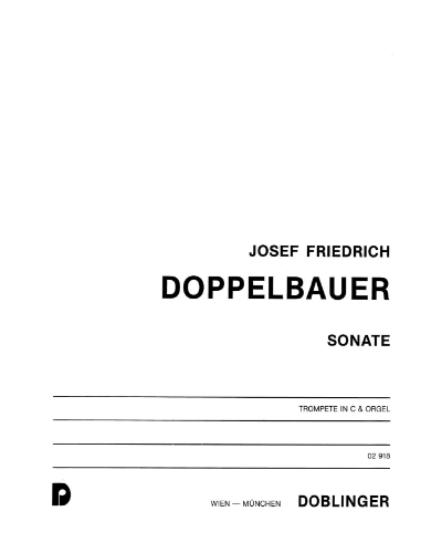 Sonata — Josef Friedrich Doppelbauer