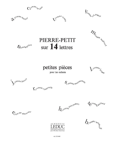 Sur 14 lettres — Pierre Petit
