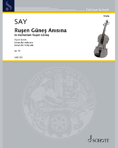 Ruşen Güneş Anısına — Fazıl Say
