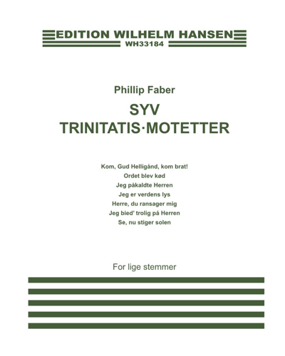 Seven Trinitatis Motets — Phillip Faber