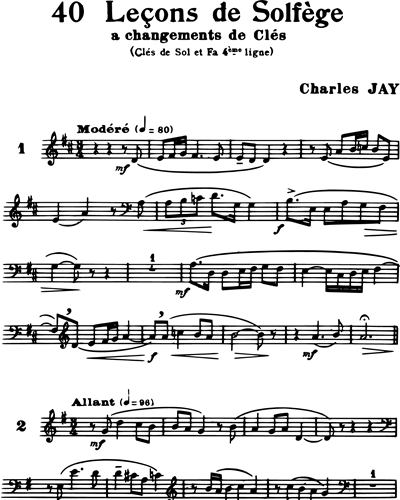 Forty Lessons, Two Keys — Charles Jay