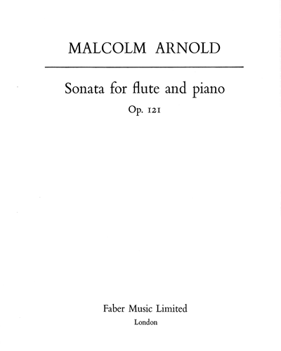 Sonata for Flute and Piano, op. 121 — 马尔科姆·阿诺德