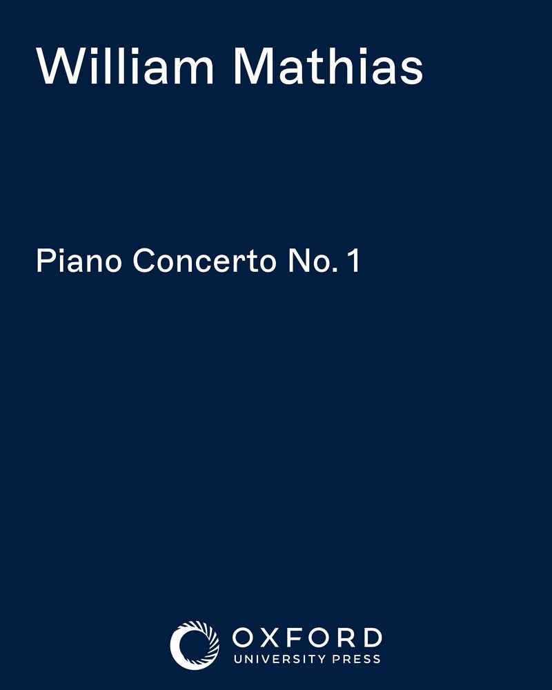 Piano Concerto No. 1 — William Mathias