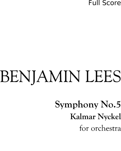 Symphony No.5 — Benjamin Lees
