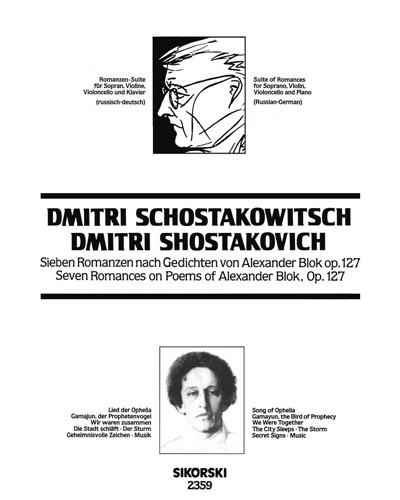 Seven Romances on Poems of Alexander Blok — 肖斯塔科维奇