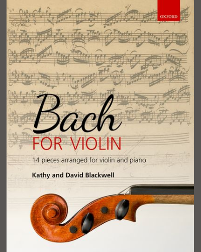 Bach for Violin — Kathy Blackwell