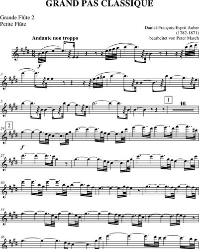 Grand Pas Classique — Daniel Auber