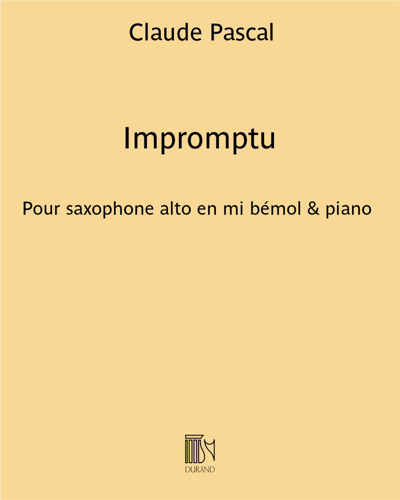 Impromptu — Claude Pascal