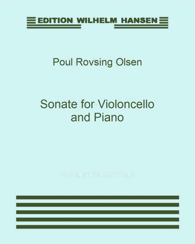 Sonata for Violoncello and Piano — Poul Rovsing Olsen