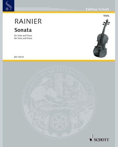 Sonata — Priaulx Rainier