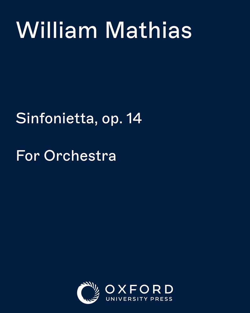 Sinfonietta, op. 14 — William Mathias