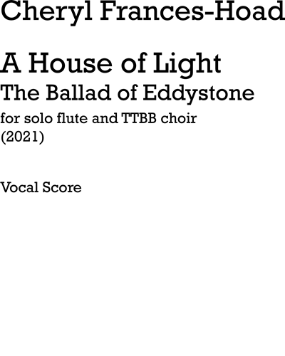 A House of Light (The Ballad of Eddystone) — Cheryl Frances-Hoad