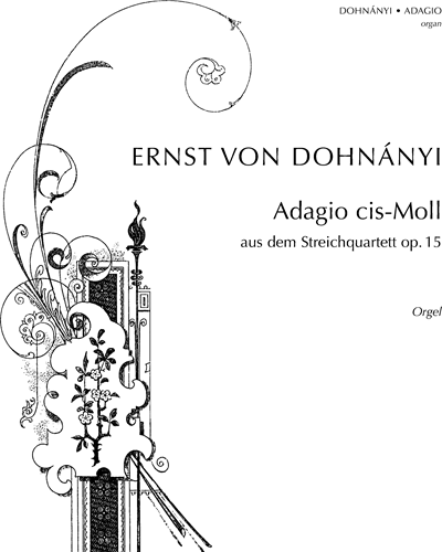 Adagio in C-sharp minor, op. 15/2 — 多纳尼