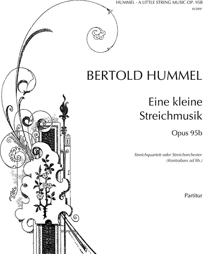 A Little String Music, op. 95b — Bertold Hummel