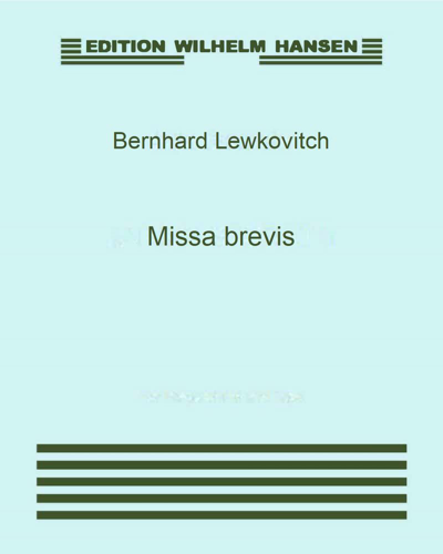 Missa brevis — Bernhard Lewkovitch