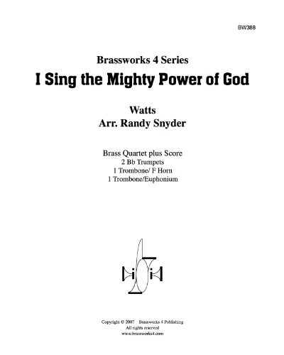 I Sing the Mighty Power of God — Isaac Watts