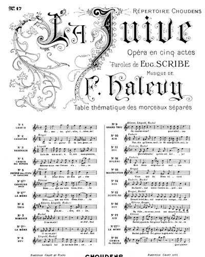 Halévy: La Juive, No. 17 Air — Fromental Halévy