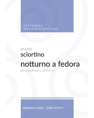 Notturno a Fedora — Orazio Sciortino