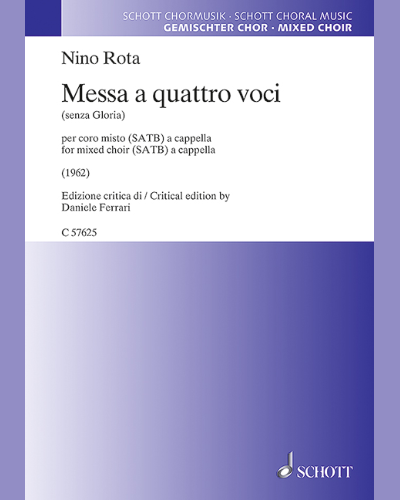 Messa a 4 voci — 尼诺·罗塔