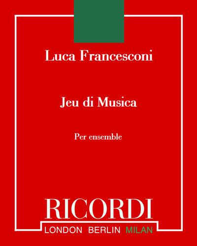 Jeu di musica — Luca Francesconi