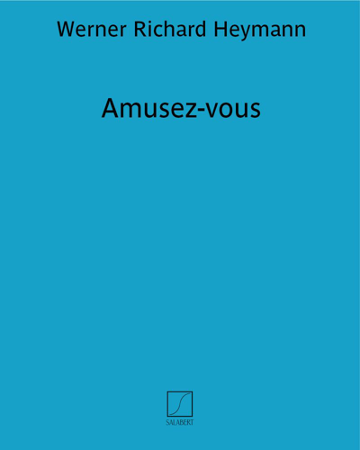 Amusez-vous (Fox-trot chanté dans l'opérette "Florestan 1ᵉʳ, Prince de Monaco") — Werner Richard Heymann