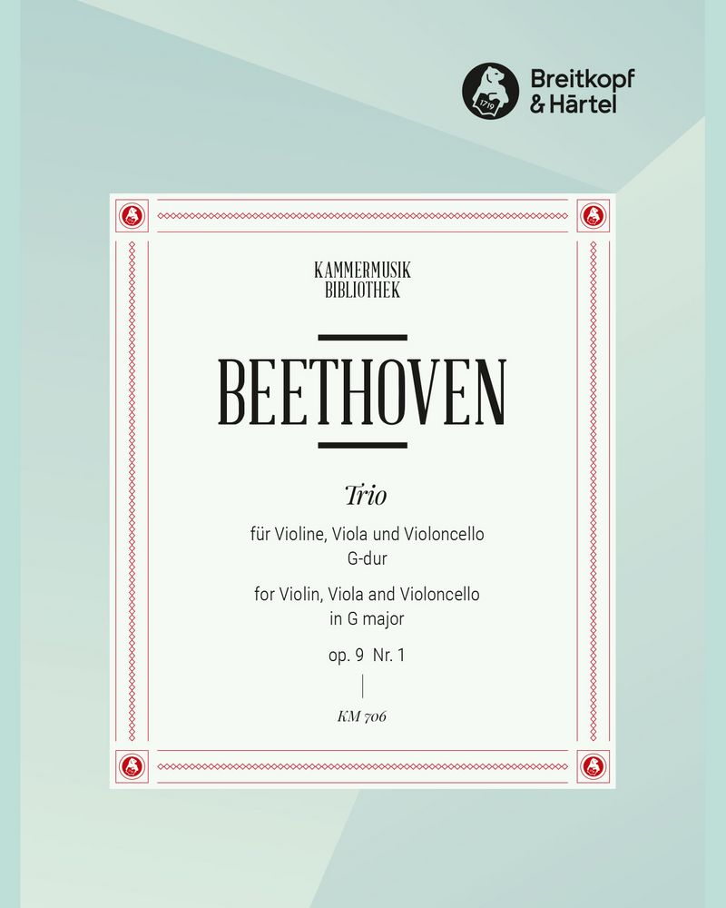 String Trio in G major, op. 9/1 — 贝多芬