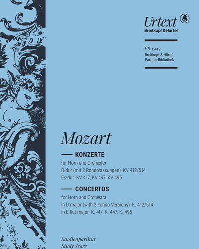Concertos for Horn and Orchestra, Nos. 1-4 — Wolfgang Amadeus Mozart