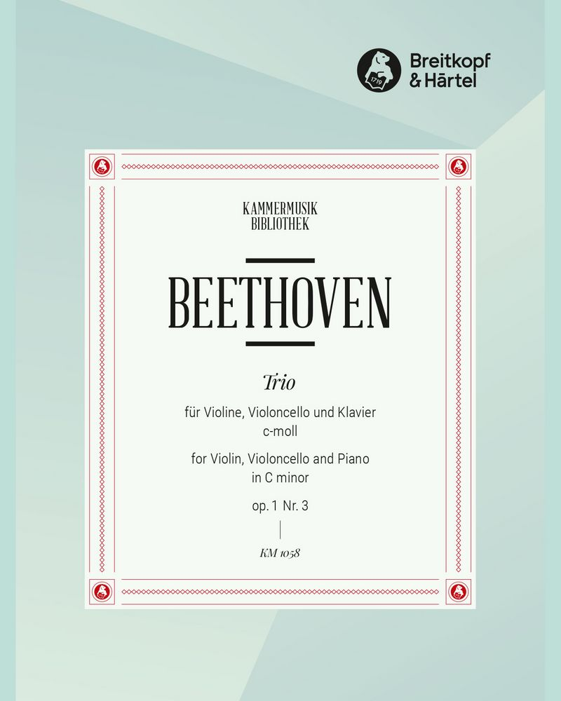 Piano Trio in C minor, op. 1/3 — Ludwig van Beethoven
