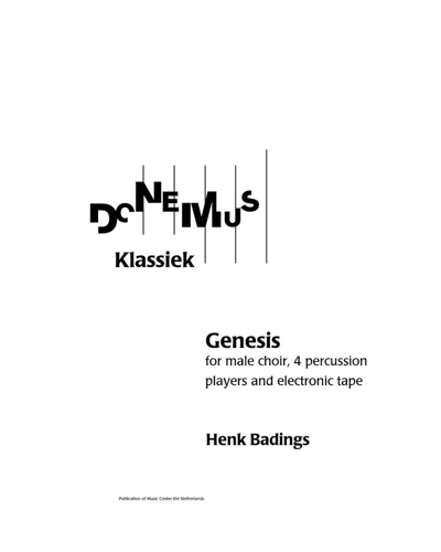 Genesis — Henk Badings