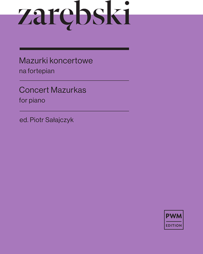 Concert Mazurkas — Juliusz Zarębski