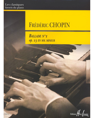 Ballade No. 1 in G minor, op. 23 — 肖邦