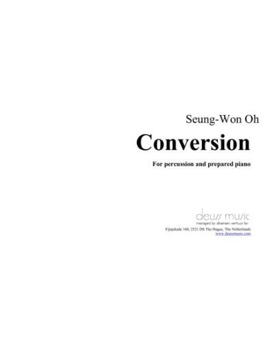 Conversion — Seung-Won Oh