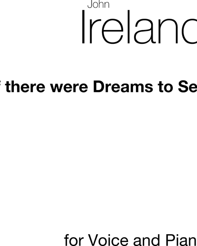 If there were Dreams to sell — John Ireland