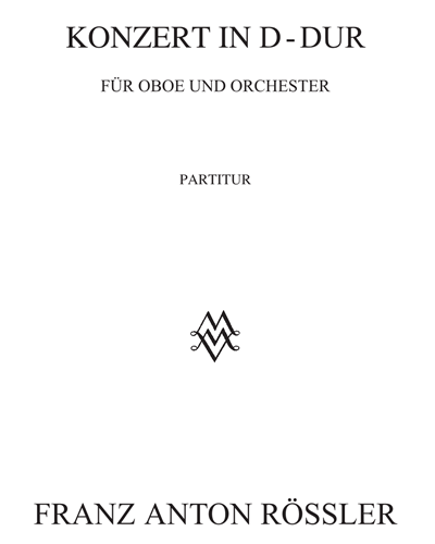 Concerto in D major for Oboe and Orchestra — Franz Anton Rösler