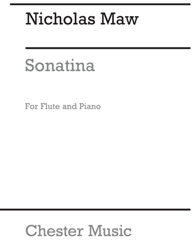 Sonatina for Flute and Piano — Nicholas Maw